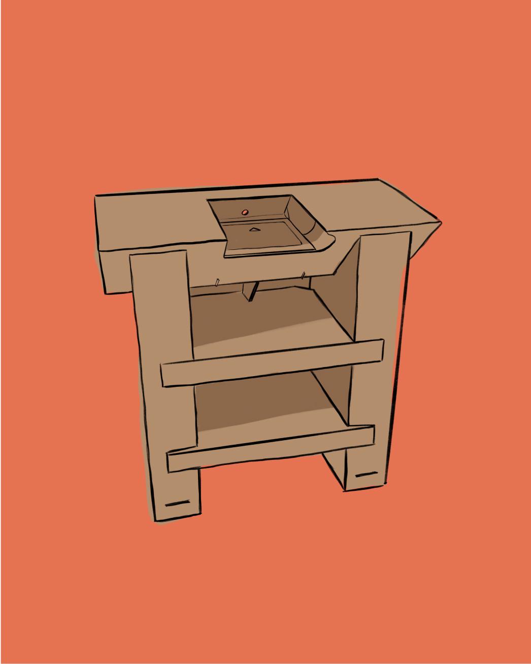 Cardboard Work Station Learning Page